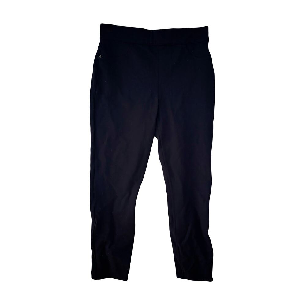 Spanx The Perfect Black Ponte Pant Sz L